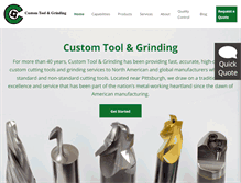 Tablet Screenshot of customtool.com