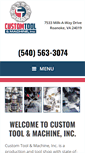 Mobile Screenshot of customtool.net